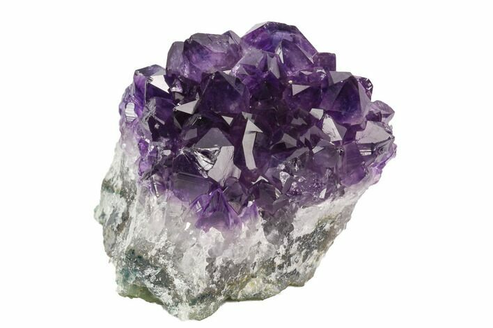 Dark Purple, Amethyst Crystal Cluster - Uruguay #122120